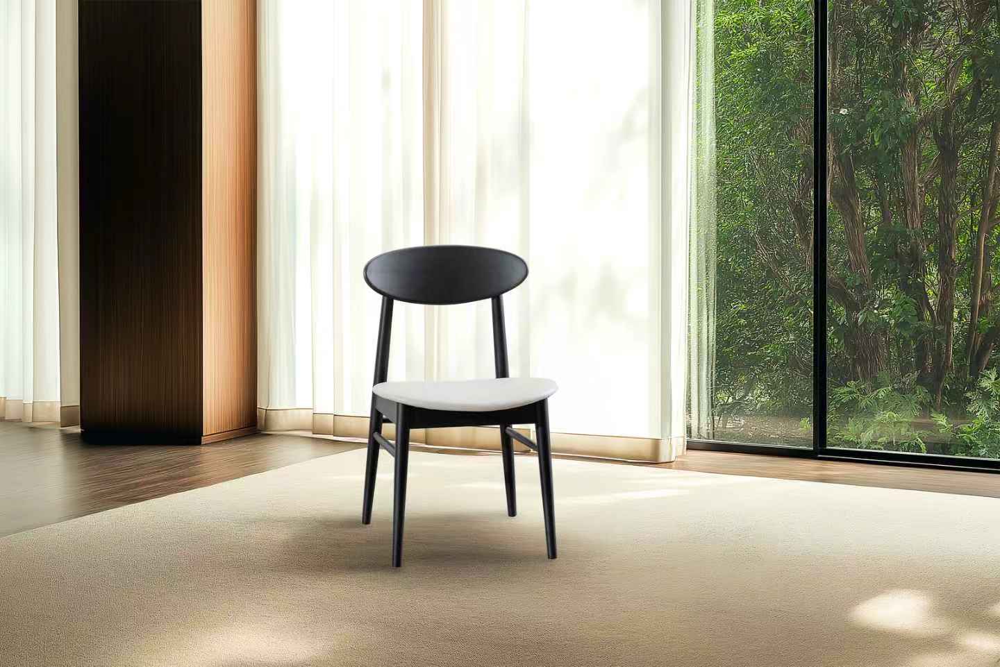 Alfred Dining Chair - Black