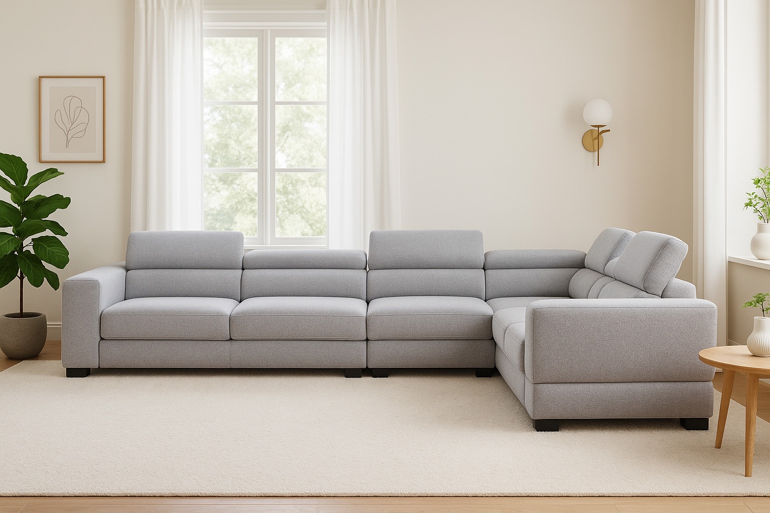 Canty Corner Modular- Grey