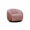 Cleo Swivel Armchair- Pink