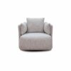 Eden Feature Swiviel Chair- Ivory