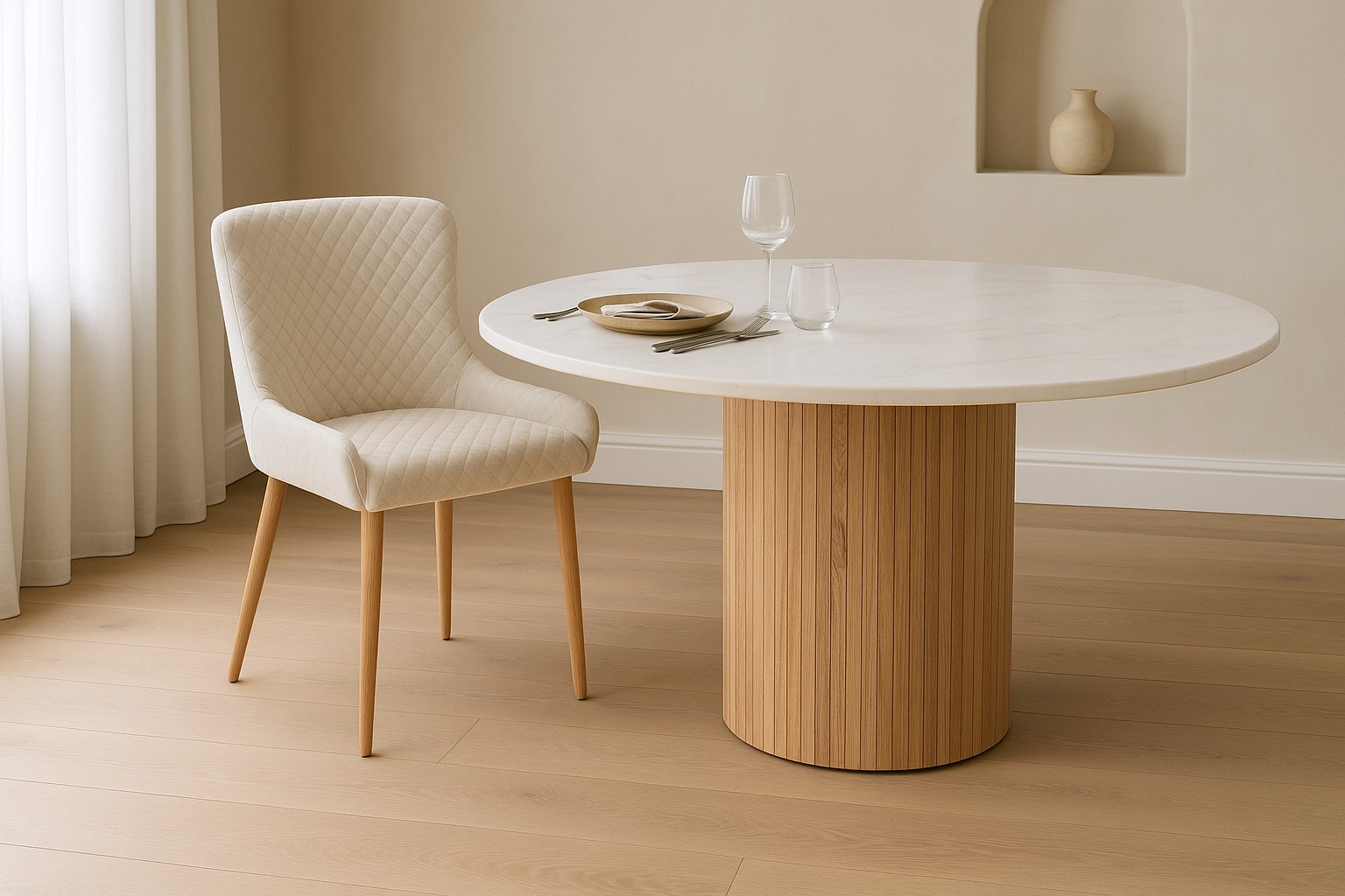 Tessa Round Dining Table
